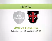 AVS Casa Pia betting prediction (15 August 2025)