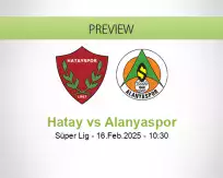 Hatay Alanyaspor betting prediction (16 February 2025)