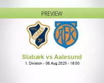 Stabæk Aalesund betting prediction (06 August 2025)