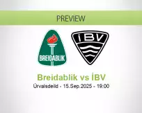 Breidablik ÍBV betting prediction (15 September 2025)