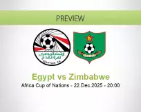 Egypt Zimbabwe betting prediction (22 December 2025)