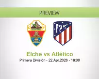 Elche vs Atlético