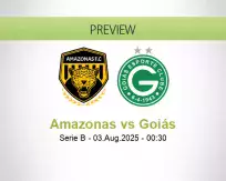 Amazonas Goiás betting prediction (03 August 2025)