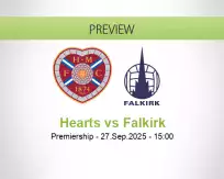 Hearts Falkirk betting prediction (27 September 2025)