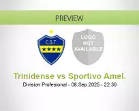 Trinidense Sportivo Amel. betting prediction (09 September 2025)