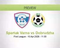 Spartak Varna vs Dobrudzha