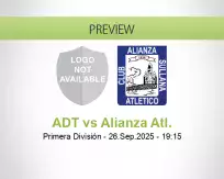 ADT Alianza Atl. betting prediction (26 September 2025)