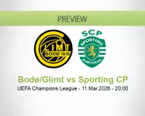 Bodø/Glimt Sporting CP betting prediction (12 March 2026)