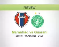 Maranhão Guarani betting prediction (04 April 2026)