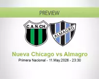 Nueva Chicago vs Almagro