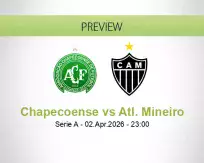 Chapecoense vs Atl. Mineiro