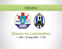 Slaven Lokomotiva betting prediction (23 August 2025)