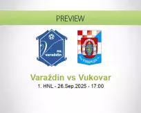 Varaždin Vukovar betting prediction (26 September 2025)
