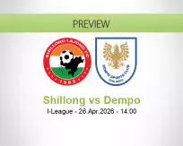 Shillong Dempo betting prediction (26 April 2026)