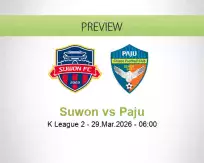 Suwon Paju betting prediction (29 March 2026)