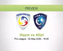 Hazm vs Hilal