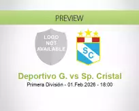 Deportivo G. Sp. Cristal betting prediction (01 February 2026)
