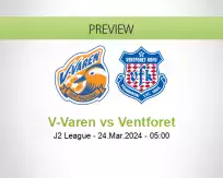 V-Varen Ventforet betting prediction (24 March 2024)