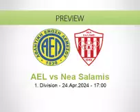 AEL Nea Salamis betting prediction (24 April 2024)