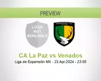 CA La Paz Venados betting prediction (25 April 2024)