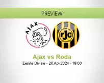 Ajax Roda betting prediction (26 April 2024)