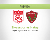 Sivasspor Hatay betting prediction (03 March 2021)