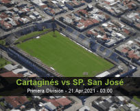 Cartaginés SP. San José betting prediction (20 April 2021)