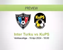 Inter Turku KuPS betting prediction (19 April 2024)