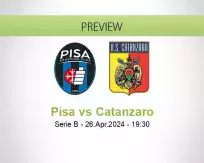 Pisa Catanzaro betting prediction (26 April 2024)