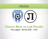 Cherno More Lok Plovdiv betting prediction (08 February 2025)