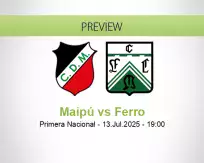 Maipú Ferro betting prediction (13 July 2025)