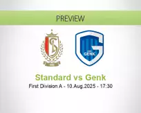 Standard Genk betting prediction (10 August 2025)