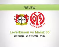 Leverkusen Mainz 05 betting prediction (28 February 2026)