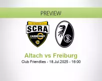 Altach Freiburg betting prediction (18 July 2025)