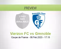 Vierzon FC Grenoble betting prediction (08 February 2023)