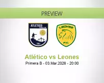 Atlético Leones betting prediction (03 March 2026)