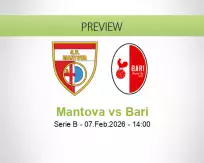 Mantova Bari betting prediction (07 February 2026)