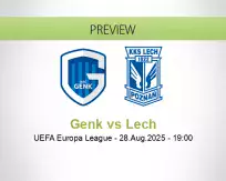 Genk Lech betting prediction (28 August 2025)