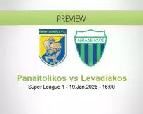 Panaitolikos vs Levadiakos
