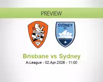 Brisbane vs Sydney