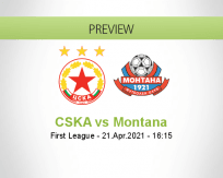 CSKA Montana betting prediction (21 April 2021)