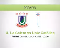 U. La Calera Univ Católica betting prediction (21 June 2025)
