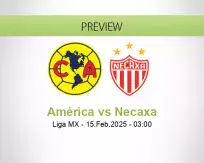 América Necaxa betting prediction (15 February 2025)