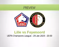 Lille Feyenoord betting prediction (30 January 2025)