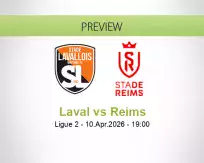 Laval Reims betting prediction (10 April 2026)