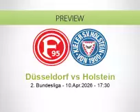 Düsseldorf Holstein betting prediction (10 April 2026)