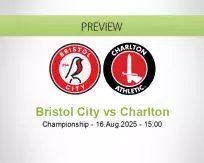 Bristol City Charlton betting prediction (16 August 2025)