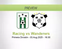 Racing Wanderers betting prediction (03 August 2025)