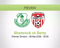 Shamrock Derry betting prediction (06 March 2026)