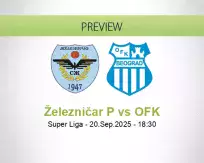 Železničar P OFK betting prediction (20 September 2025)